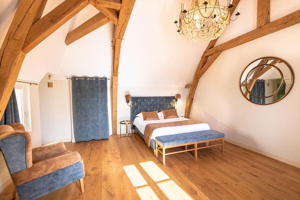 Hotel Haras De La Potardiere Crosmières Exteriör bild